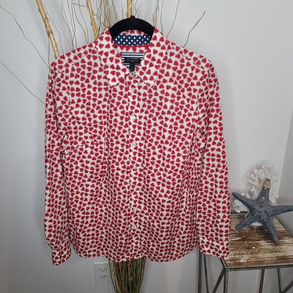 Talbots Button Up Womens Small Petite - Picture 1 of 8